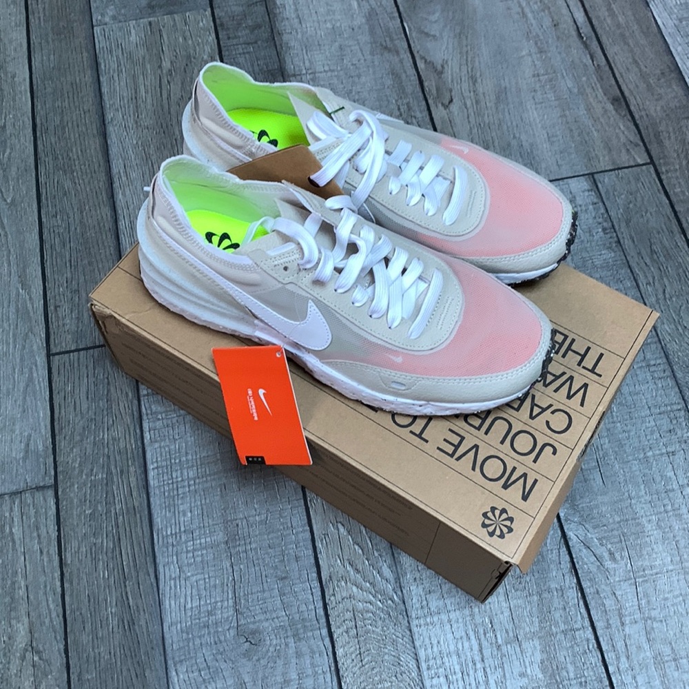 nike waffle one crater cream